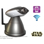 Star War H.264 Pan-Tilt Wifi Wireless Baby Camera with Motion Detection Mobile View and 2-Way Audio